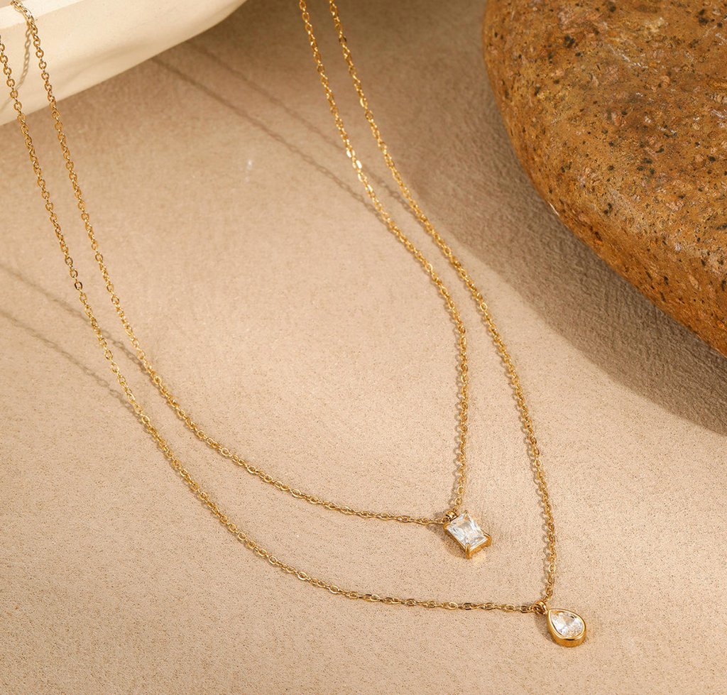 Luxe 18K Gold-Plated Stainless Steel Jewelry – Elegant Everyday Statement Piece