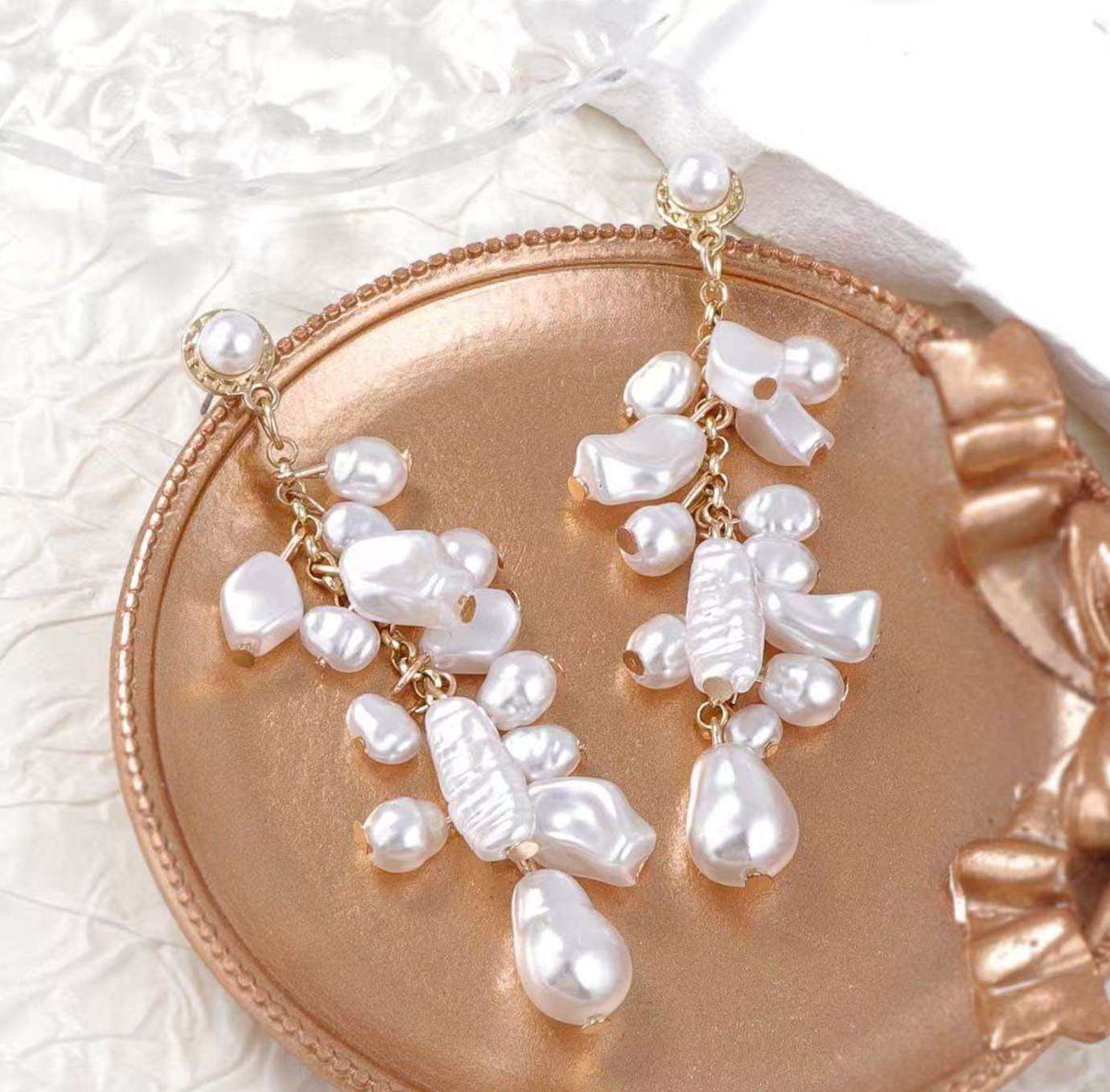 Luxe Baroque Pearl Necklace – Timeless Elegance & Sophisticated Charm